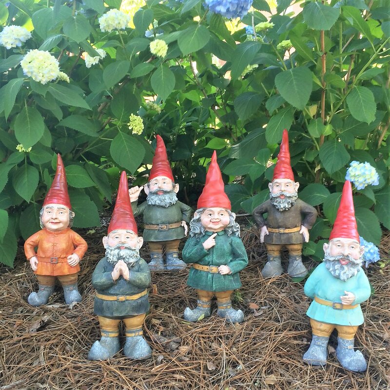 Gnomes Of Toad Hollow Lotie The Female Garden Gnome Garden Statue Wayfairca 